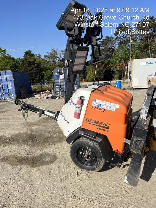 2023 Generac MLT2 Diesel, Flex Switch 120V Input, Powerzone Controller, 
(4) 320W LED Lights, 4kW Generator, 39.9 Gal Fuel Tank, 2" Ball, T3