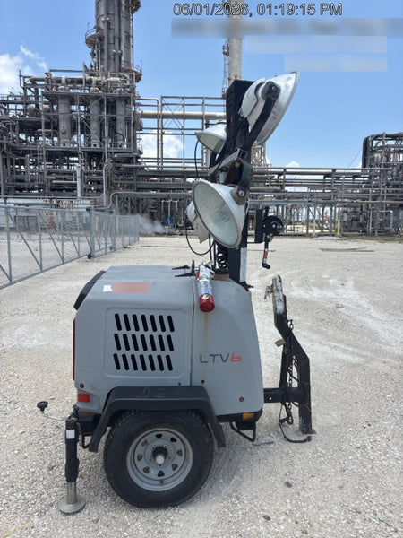 2019 Wacker Neuson LTV6L-MH Wacker Neuson LTV6L Mobile Light Tower w/Fuel Level Sensor Installed