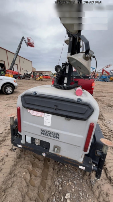 2019 Wacker Neuson LTV6L-MH Wacker Neuson LTV6L Mobile Light Tower w/Fuel Level Sensor Installed