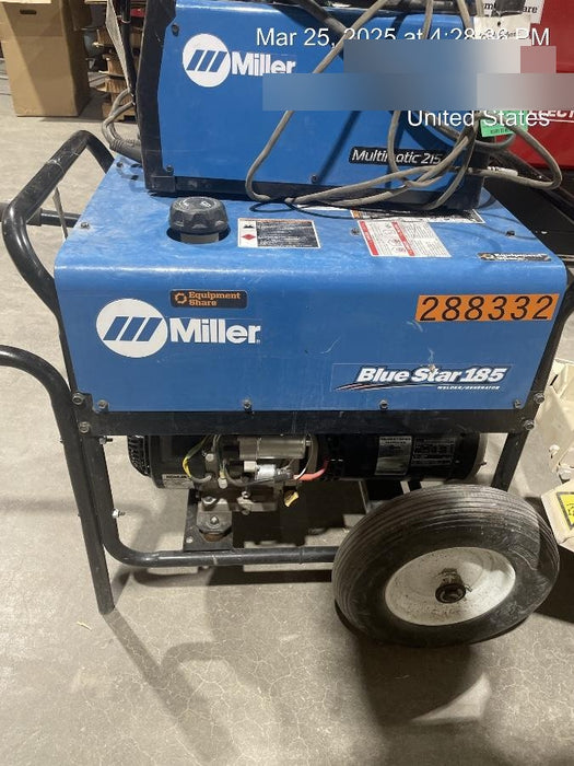 2023 Miller Electric Blue Star 185 Engine Driven Welder, Electric Start, 13 hp, Gas, 6,500 W Peak 907664