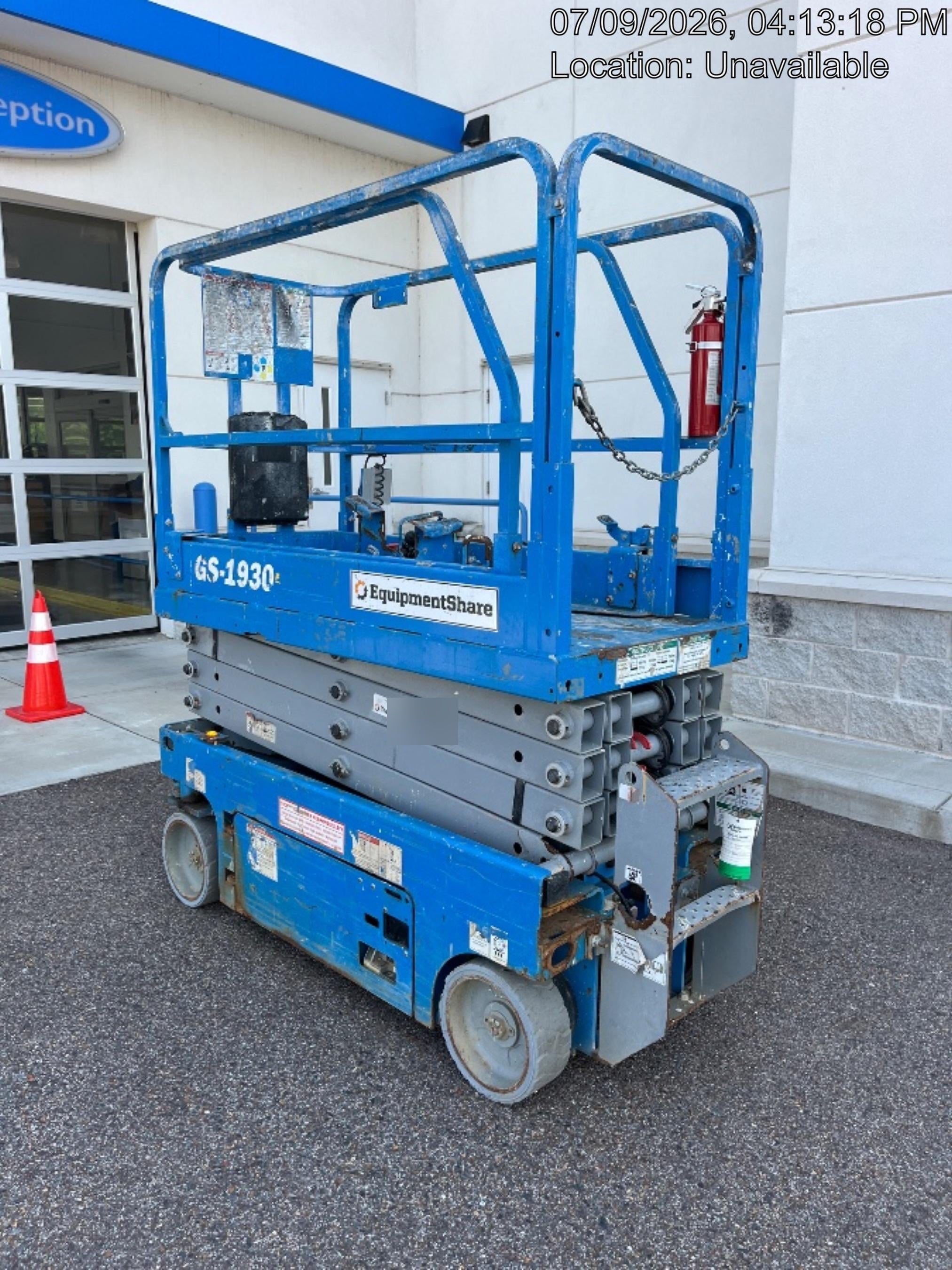 2019 Genie GS-1930 Fixed rails with chain Entry