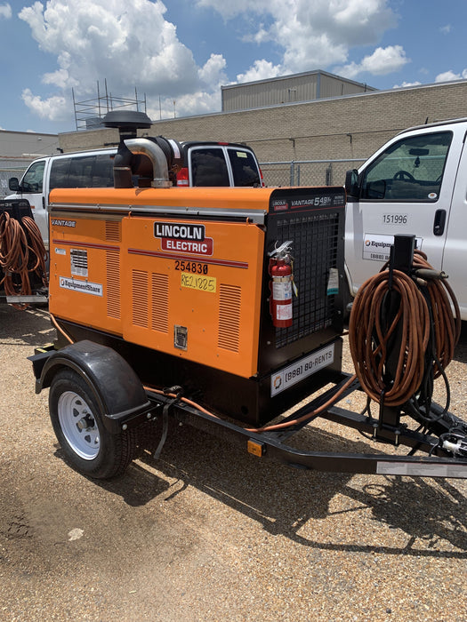 2022 Lincoln Electric Vantage 549X Crosslink Technology, Trailer Mounted, ES Decals, T3