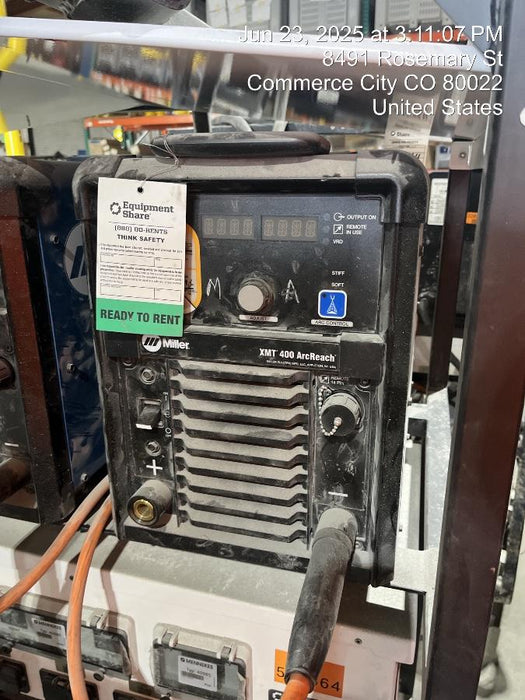 2025 MILLER ELECTRIC XMT 400