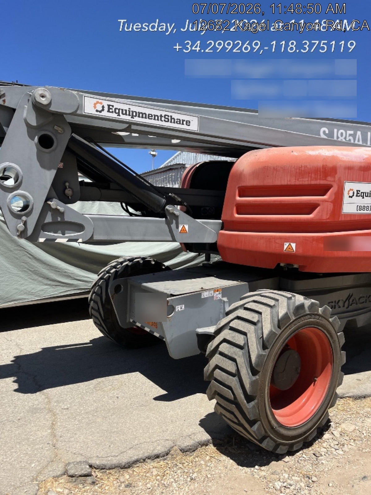 2021 SKYJACK SJ85 AJ