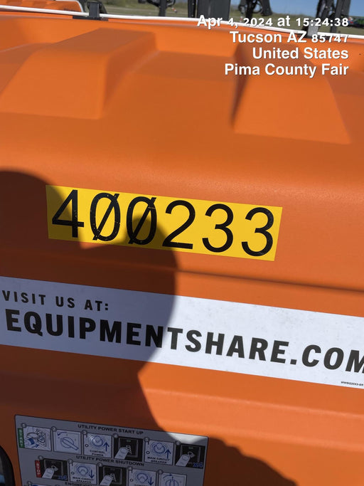 2024 Generac MLT2 Diesel, Flex Switch 120V Input, Powerzone Controller, 
(4) 320W LED Lights, 4kW Generator, 39.9 Gal Fuel Tank, 2" Ball, T3