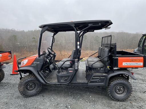 2022 Kubota RTV-X1140W-H Plastic Canopy, Windshield Acrylic Clear, LED Strobe Light, Wire Harness Kit, Back up Alarm