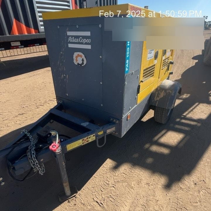 2020 ATLAS COPCO PAS 100 HF CS Enclosed