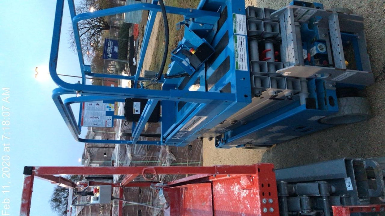 2019 Genie GS-1930 Fixed Rails with Chain Entry