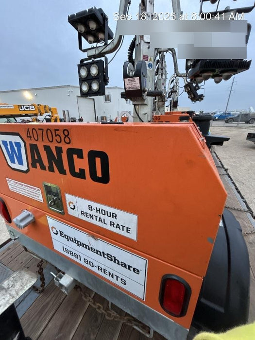 2024 Wanco WLTT-4MM4K Diesel, Deep Sea Controller, Shore Power Plug, Auto Start, (4) 350W LED Floodlights, 4kW Generator, 60 Gal Fuel Tank, 2" Ball, T3