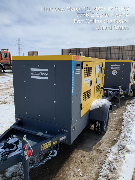 2020 ATLAS COPCO PAS 100 HF CS Enclosed