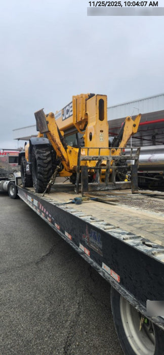 2019 JCB 512-56 Canopy, 109 HP, Solid Tires, STD Worklight, Beacon, Aux Hydraulics, Lifting Eye, Back up Alarm w/66" Carriage/60" Forks