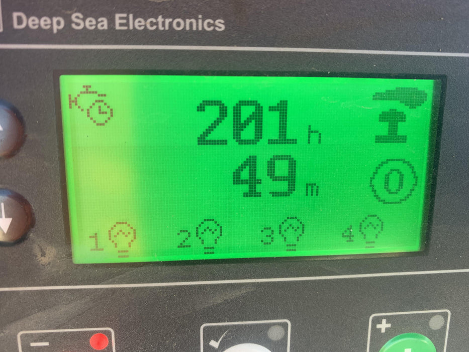 2022 Allmand NLV3GR (4) LED Light Fixture 350W, 23' Vertical Mast, 3kW Prime, Towable, ES Decals, T3