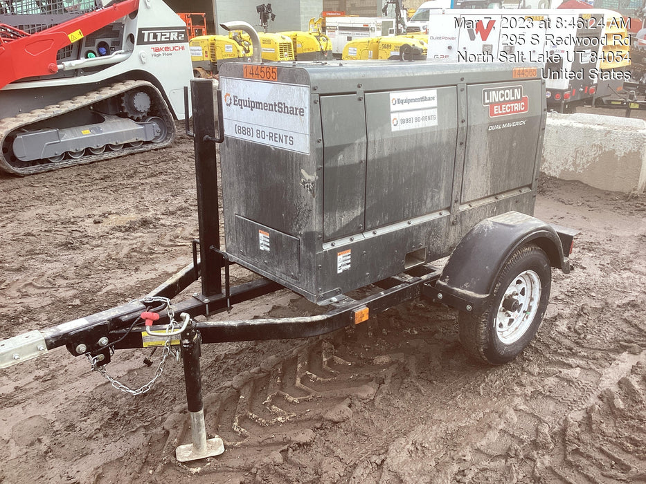 2021 Lincoln Electric Dual Maverick 200/200X Ready Pak 3 (includes trailer, cable rack, fender light kit)