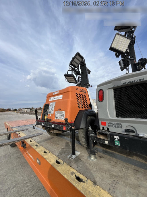 2023 Generac MLT2 Diesel, Flex Switch 120V Input, Powerzone Controller, (4) 320W LED Lights, 4kW Generator, 39.9 Gal Fuel Tank, 2" Ball, T3