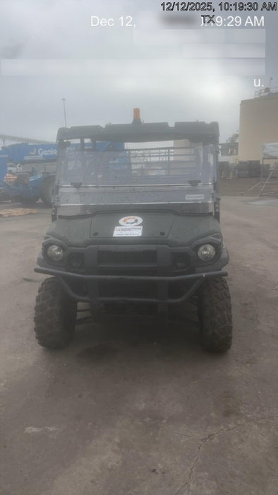 2019 Kawasaki Mule PRO-DXT Standard Options, Backup Alarm, Beacon, Plastic Hard Top, Poly Windshield, Horn Kit