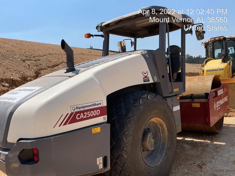 2021 DYNAPAC CA2500D