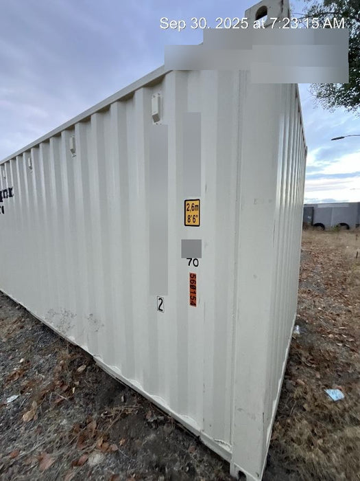 2025 CONEX Storage Container 8'x8'x20'