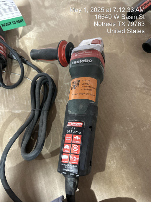 2025 METABO WEPBA19-150Q