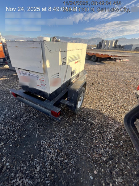 2020 Multiquip DLW400ESA4 400 amp Welder, 14kW, 120/240V, T4F Kubota, Trailer