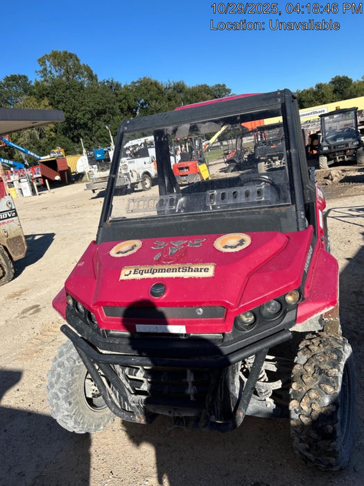 2021 Yanmar YU1000 Canopy, Steel Wheel, Poly WindShield, Beacon, Backup Alarm