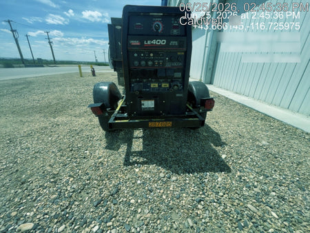 2023 Lincoln Electric LE400 Kubota V1505, Trlr, Cable Rack, Light Kit, ES Decals, T3