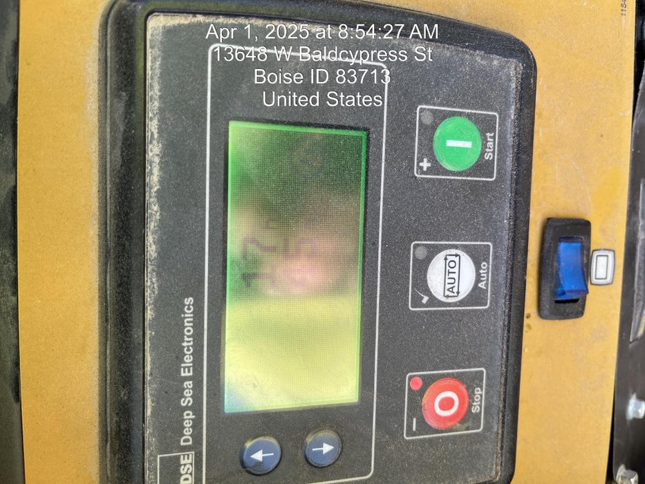 2022 Allmand NLV3GR (4) LED Light Fixture 350W, 23' Vertical Mast, 3kW Prime, Towable, ES Decals, T3