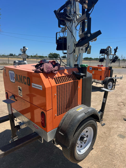 2024 Wanco WLTT-4MM4K Diesel, Deep Sea Controller, Shore Power Plug, Auto Start, (4) 350W LED Floodlights, 4kW Generator, 60 Gal Fuel Tank, 2" Ball, T3