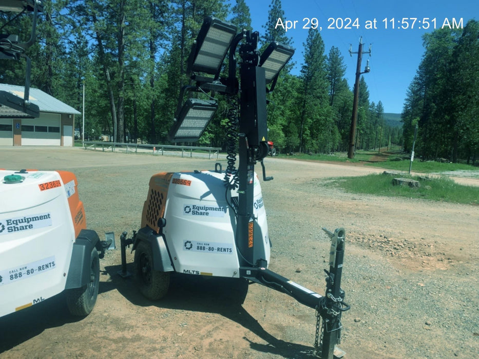 2023 Generac MLT2 Diesel, Flex Switch 120V Input, Powerzone Controller, (4) 320W LED Lights, 4kW Generator, 39.9 Gal Fuel Tank, 2" Ball, T3