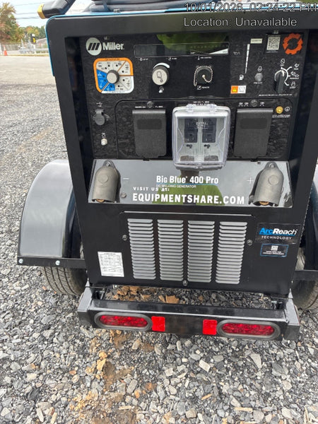 2026 MILLER ELECTRIC BIG BLUE 400