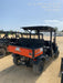 Kubota RTV-X1140W-H 4wd Utility Cart, 4 Seat, Diesel, LED Strobe, Windshield Tempered Glass, Plastic Canopy, Wire Harness Kit, Backup Alarm