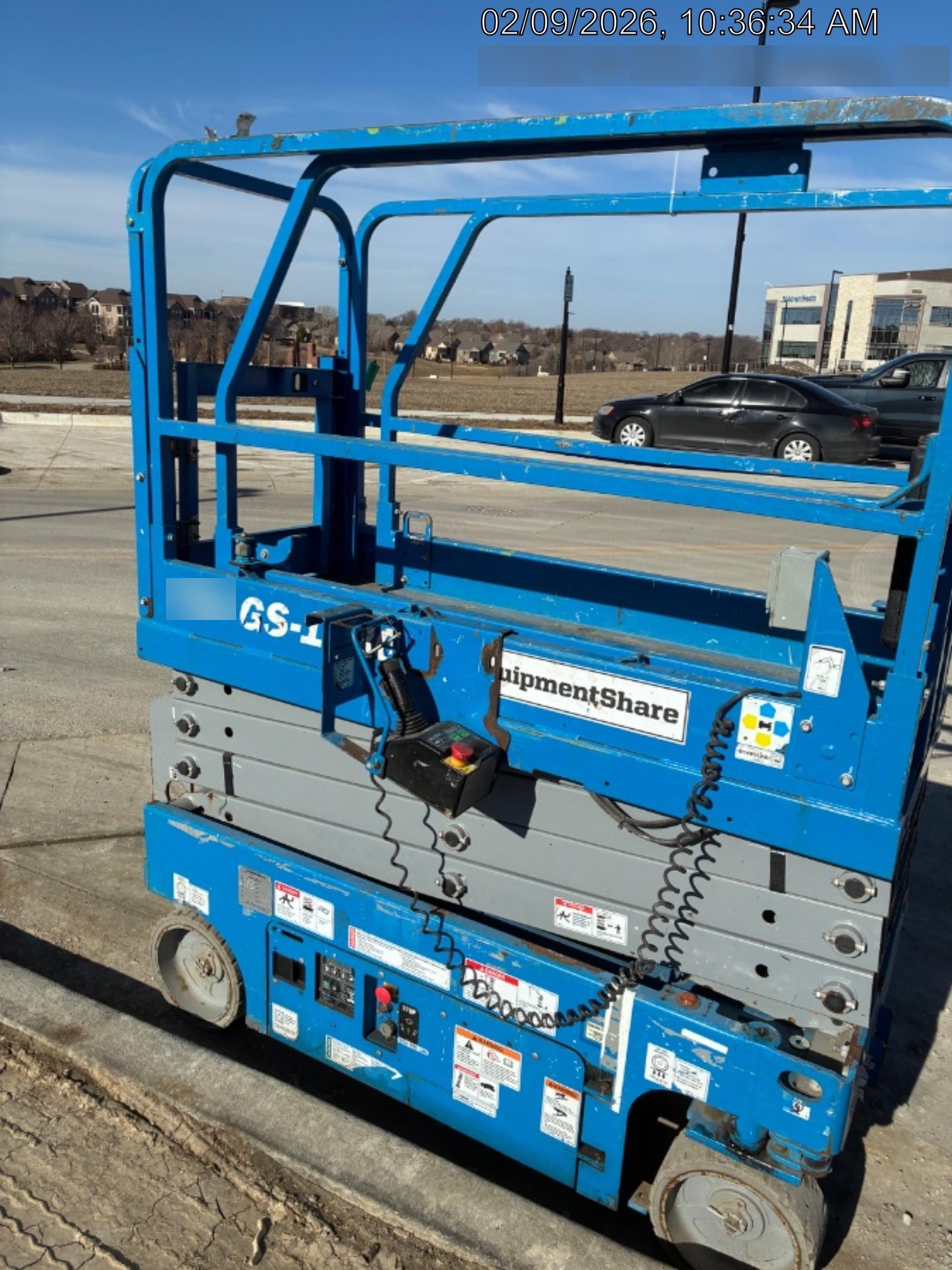 2020 Genie GS-1930 Solid Non Marking Tires, Beacon, Folding rails with half height swing gate