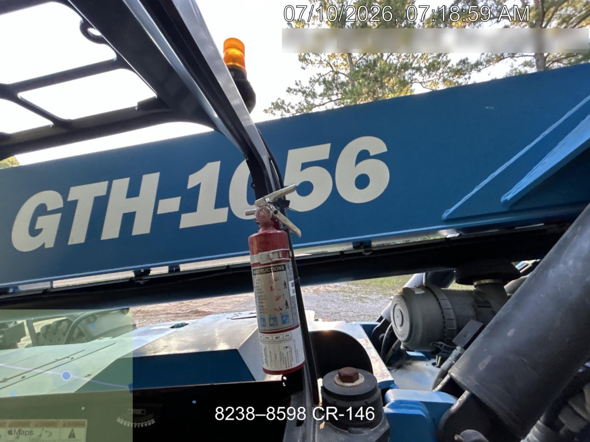 2017 Genie GTH-1056 Genie GTH1056, Solid Tires, 60" carriage, Open ROPS