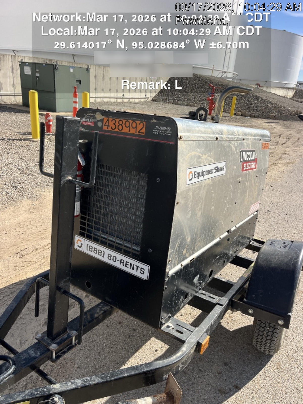 2024 Lincoln Electric LE400 Kubota V1505, Trlr, Cable Rack, Light Kit, ES Decals, T3