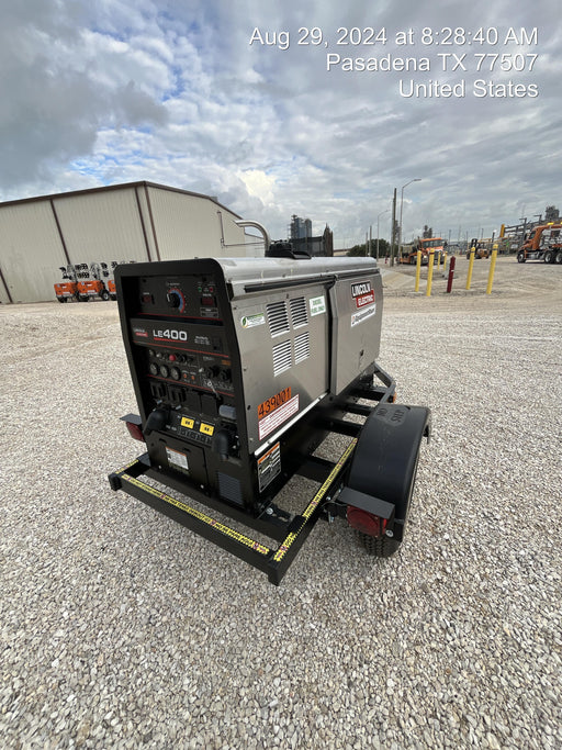 2024 Lincoln Electric LE400 Kubota V1505, Trlr, Cable Rack, Light Kit, ES Decals, T3