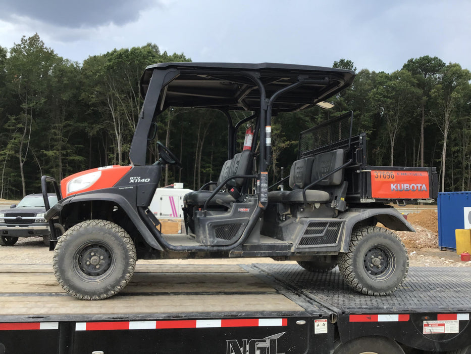 2019 Kubota RTV-X1140W-H 4wd Utility Cart, LED Strobe, Windshield Tempered Glass, Plastic Canopy, Wire Harness Kit, Backup Alarm