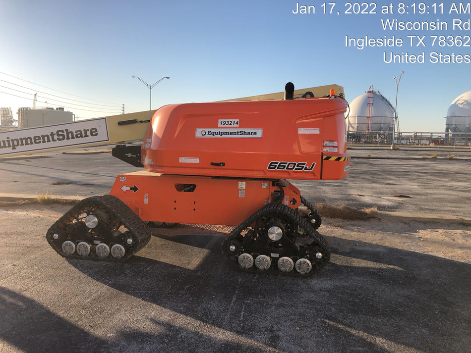 2021 JLG 660SJ Quad Track