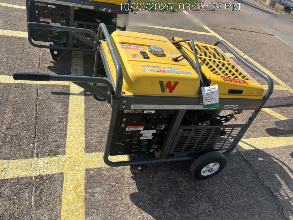 2019 WACKER NEUSON GPS9700V