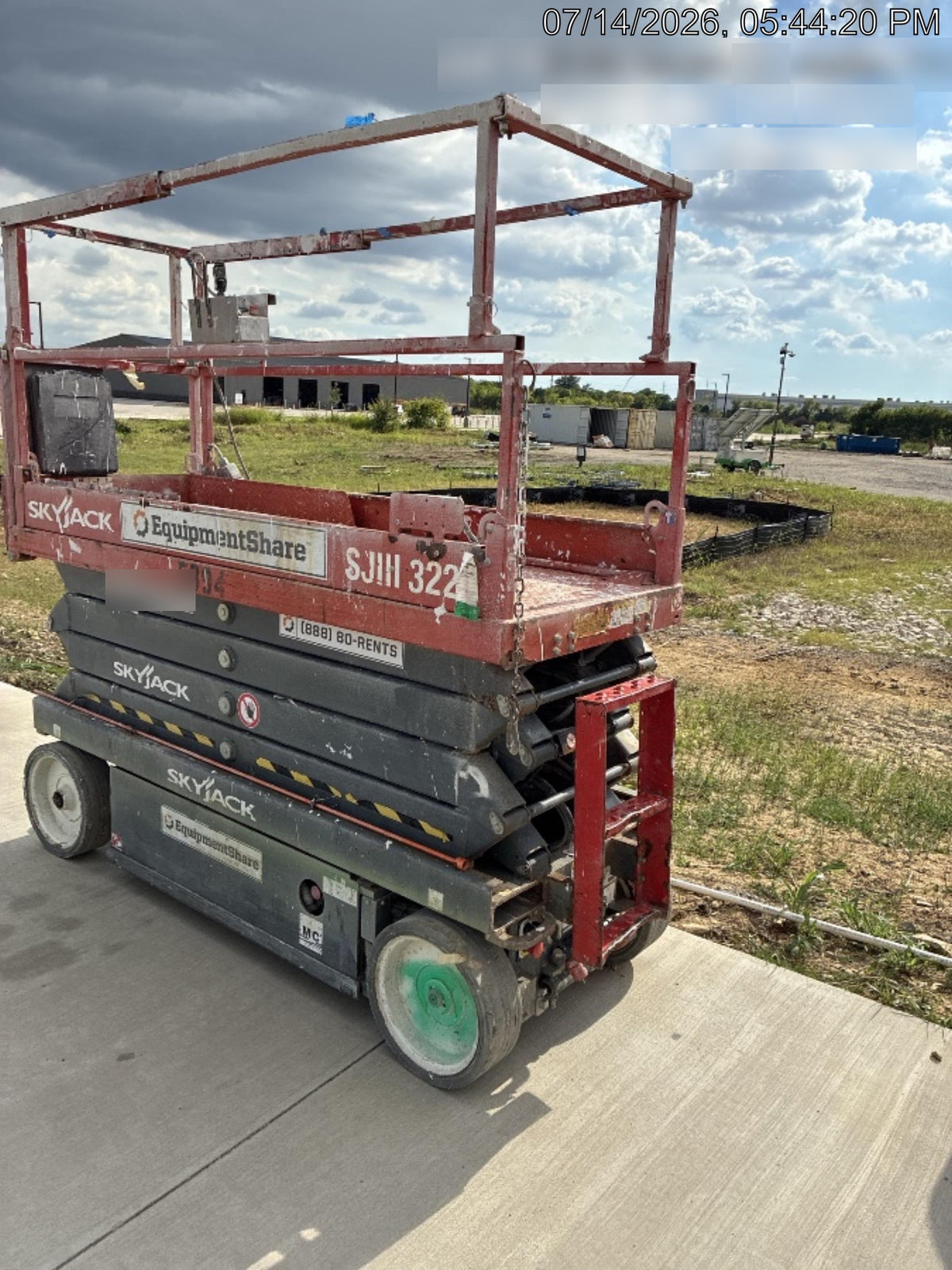 2017 Skyjack SJIII-3226 Skyjack SJ3226, Trojan Battery Set, Extended Warranty 5yr/5k hr