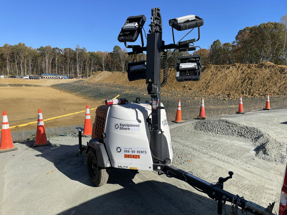 2023 Generac MLT2 Diesel, Flex Switch 120V Input, Powerzone Controller, (4) 320W LED Lights, 4kW Generator, 39.9 Gal Fuel Tank, 2" Ball, T3