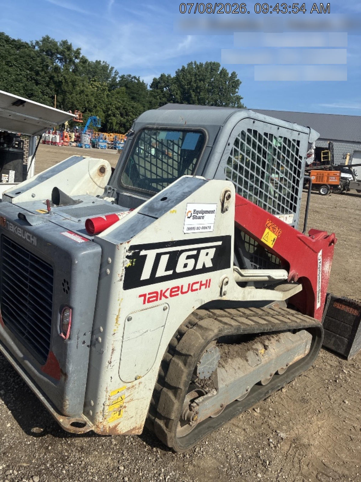 2022 TAKEUCHI TL6CR