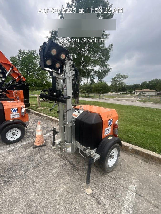 2024 Wanco WLTT-4MM4K Diesel, Deep Sea Controller, Shore Power Plug, Auto Start, (4) 350W LED Floodlights, 4kW Generator, 60 Gal Fuel Tank, 2" Ball, T3