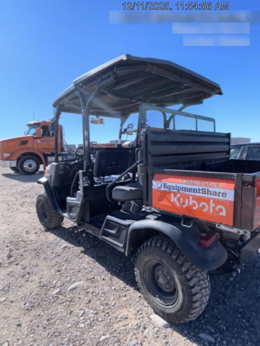 2022 Kubota RTV-X1140W-H Plastic Canopy, Windshield Acrylic Clear, LED Strobe Light, Wire Harness Kit, Back up Alarm