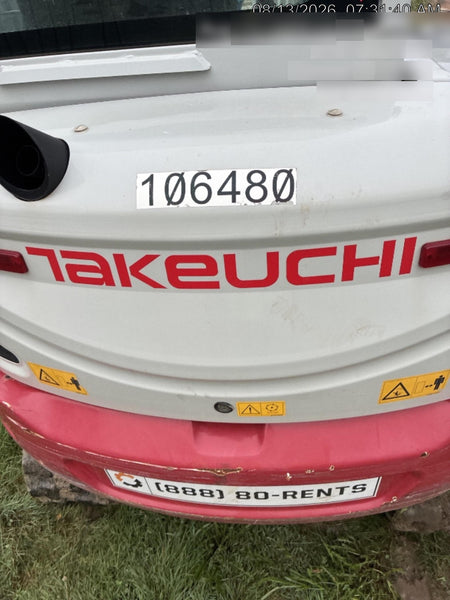 2020 TAKEUCHI TB235-2CR