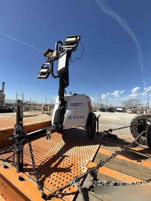 2023 Generac MLT2 Diesel, Flex Switch 120V Input, Powerzone Controller, (4) 320W LED Lights, 4kW Generator, 39.9 Gal Fuel Tank, 2" Ball, T3