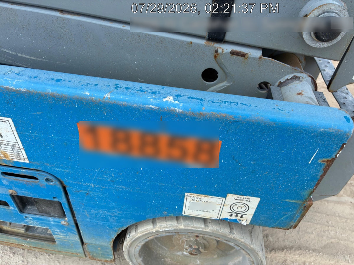 2018 Genie GS-1930 Genie GS-1930 Scissor Lift w/Standard Options