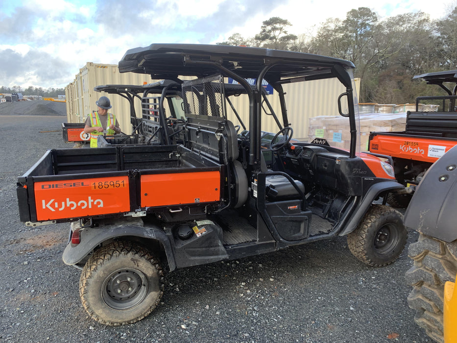 2021 Kubota RTV-X1140W-H Plastic Canopy, Windshield Acrylic Clear, LED Strobe Light, Wire Harness Kit, Back up Alarm