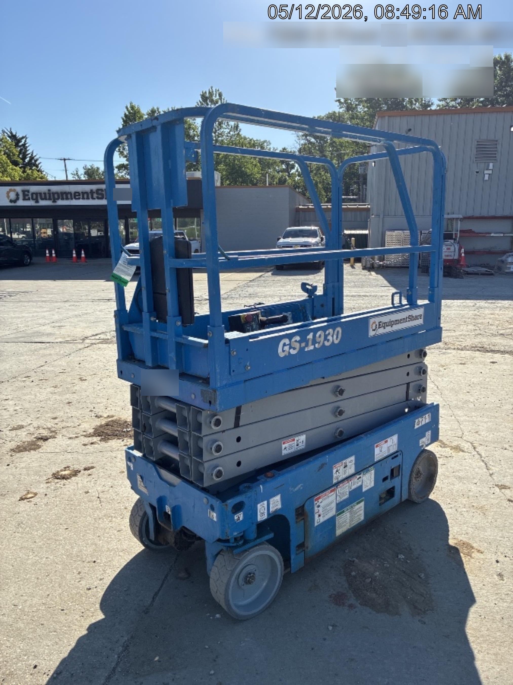 2020 Genie GS-1930 Fixed rails with chain entry gate - Pre A92.20