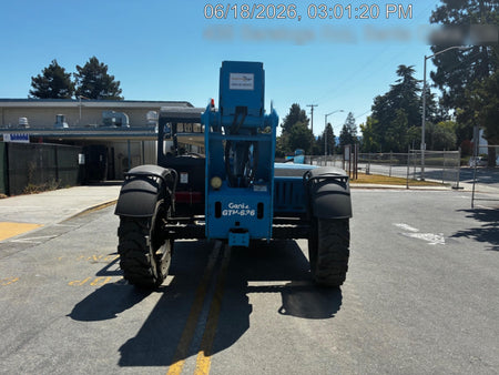 2019 Genie GTH-636 Canopy, Solid RT Tires, LED Work Lights, Beacon 60" QA Carriage, 48" Forks