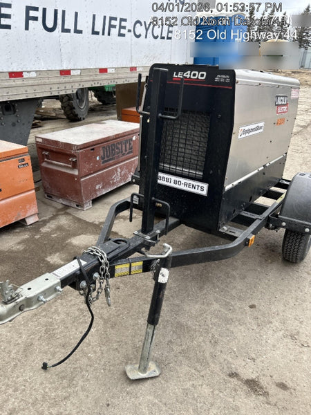 2024 Lincoln Electric LE400 Kubota V1505, Trlr, Cable Rack, Light Kit, ES Decals, T3