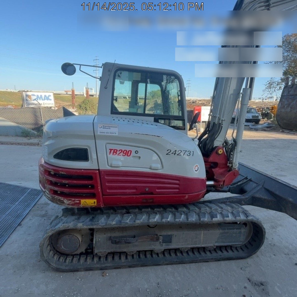 2022 TAKEUCHI TB290-CR